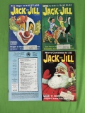 Jack and Jill Magazine Jun, Aug 1966, Sept 1967(coverless), Dec 1967