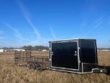 Enclosed Utility Hybrid Trailer