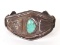 Silver Bracelet w/ Turquoise Inset Stone