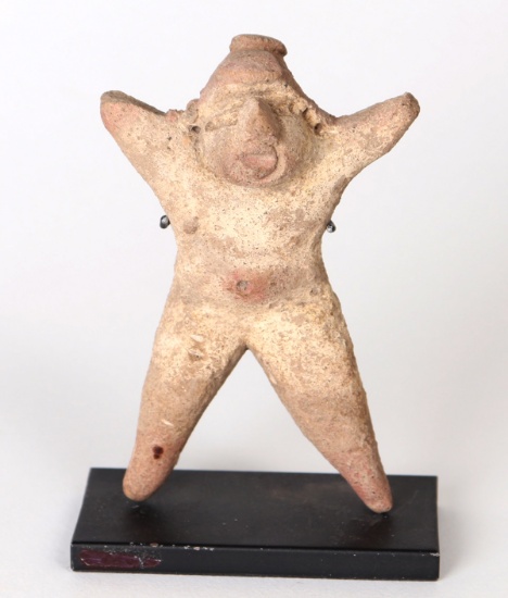 Olmec White Slipped Standing Figure 1000 - 600 BC
