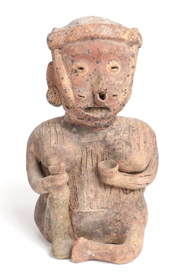 Fine Nayarit Female, Mourner, ca 100 BC - 200 AD