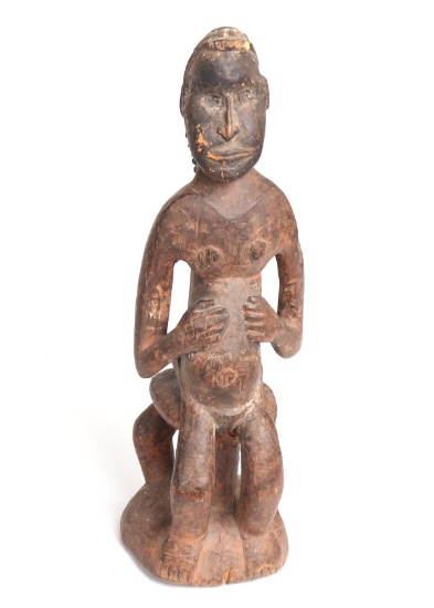 New Guinea Iatmul Carved Wood Ancestor Figure