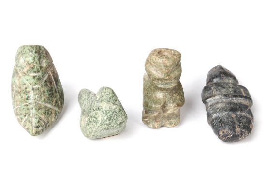 Assorted Lot of Pre-Columbian  Stone Miniatures