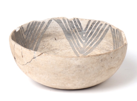 Pre-Historic Anasazi Pueblo Painted Bowl, Pueblo II 900 CE-1150 CE