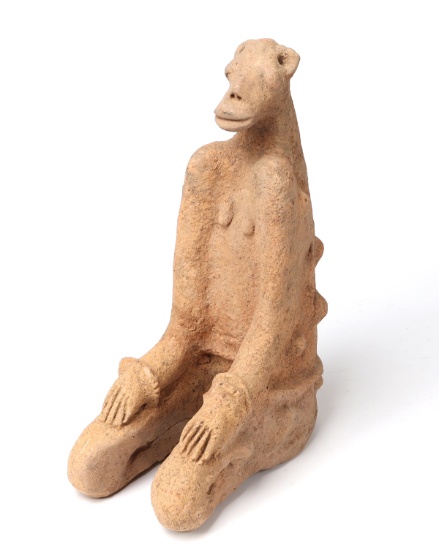 Kneeling "Agenouille" Spiny Back Woman of Mali 13-16th c.