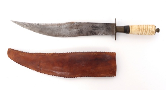 Mexican Bowie Knife, Marked Savula