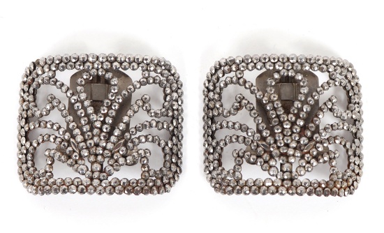 Pair of French "Boucles de Chaussures" Shoe Buckles