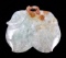 Chinese Double Peach Jade Pendant