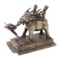 Indian Brass War Elephant & Riders, 17th-18th c.