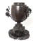 Japanese Bronze Toad Incense Koro Vase, Meiji Period 1868 - 1912