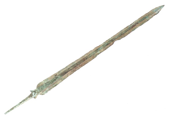 Large Bronze Luristan Sword Blade