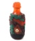 Chinese Imitation Peking Glass Snuff Bottle, Monkey's