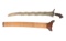 Philippines Moro Kris Sword w/ Inset Handle
