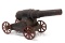 Vintage Cast Iron US Civil War Era Signal Cannon