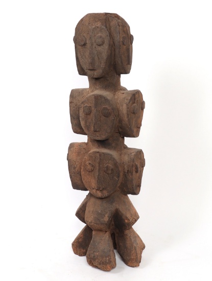 African Multi-Headed Abstract Figure, Lega Culture