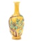 Chinese Yellow Glazed Porcelain Bud Vase
