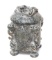 Chinese Green Hardstone Lidded Vessel