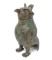 Bronze Archaistic Owl Vessel