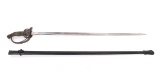 Imperial Prussian Sword w/Scabbard, M1889