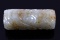 Chinese Mottled Jade Carved Bead