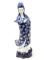 Lovely Chinese Blue & White Porcelain Guanyin Figure