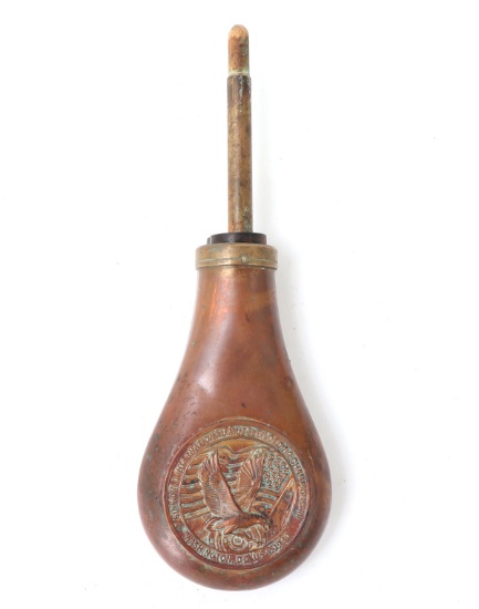 Commorative 8th World International Muzzleloading Championship Powder Flask
