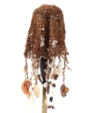 Womans Rattan & Shell Wedding Veil
