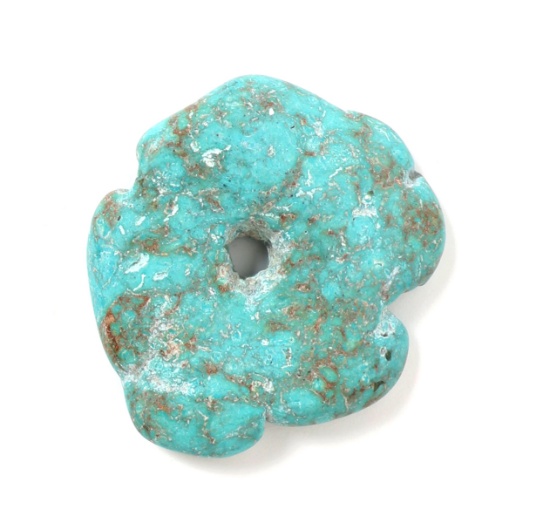 Gorgeous Raw 38 Gram Turquoise Pendant