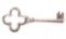 Cased Sterling Silver Presentation Key, Vaughton & Sons