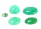 Group of Five Jade Style Stones