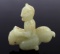 Certified Nephrite Jade Guardian Pendant