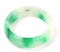 Gorgeous Green Apple & Snow White Chinese Bangle Bracelet