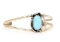 Gorgeous Sterling Silver & Turquoise Native American Bracelet