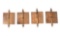 Victorian Door Hinges - Set of Four
