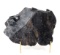 Large Raw Unpolished Obsidian Specimen w/Stand