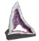Stunning Shark Fin Amethyst Geode Cluster