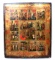 Resurrection & 12 Feasts, Russian Icon 19th c.