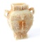 Hefty Chinese White Hardstone Vase, Archaistic Style