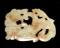 Chinese White Jade Style Dragon Pendant