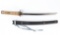 Excellent Japanese Wakizashi Sword & Scabbard