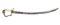 American Eagle Head Pommel Cavalry Sword, 1805â€“1820