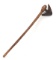 African Wood Tribal Axe
