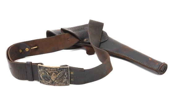 Complete Civil War Belt, Buckle & Holster