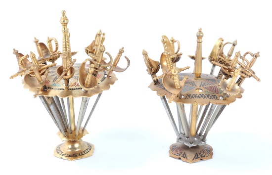 Toledo Damascene Cocktail Sword Set(s)