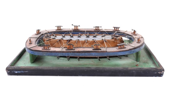 Nautical Dry Dock Model, Late 19th - Early 20th C.