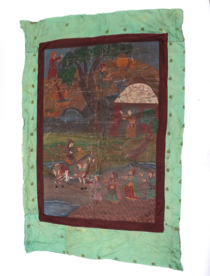 Indian Painted Textile, 20th c.