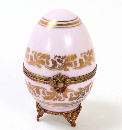 Faberge Enamel & Porcelain Egg