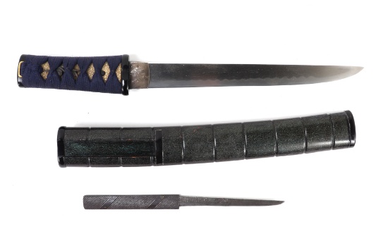 Excellent Japanese Tanto Dagger, Signed
