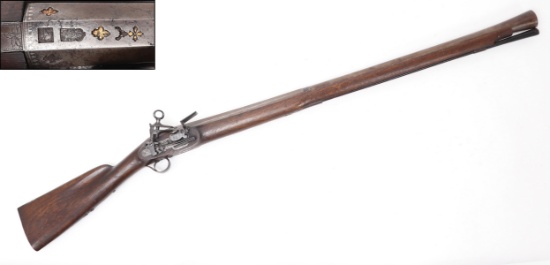 Spanish Flintlock Trabuco Rifle, 18th c.