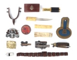Lot of 14 Assorted Military Items